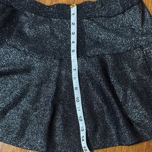 Candie's Black Sparkle Mini Skirt